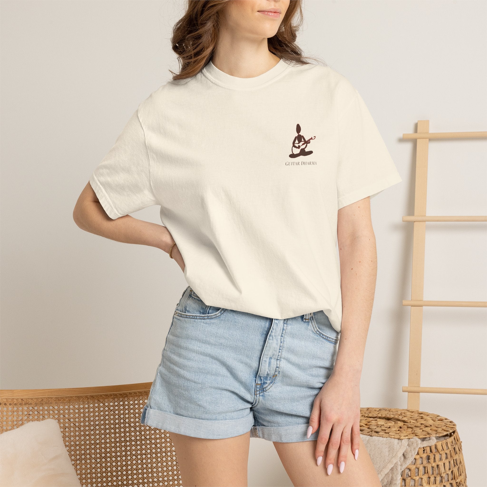 Guitar Dharma T-shirt, Unisex
